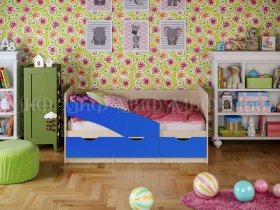 Кровать детская Бабочки 2,0 м в Болотном - bolotnoe.mebel-nsk.ru | фото