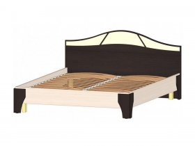 Кровать двуспальная 1,6 м Верона (Линаура) в Болотном - bolotnoe.mebel-nsk.ru | фото