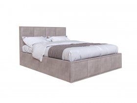 Кровать мягкая 1,6 Октавия стандарт, вар.2 в Болотном - bolotnoe.mebel-nsk.ru | фото