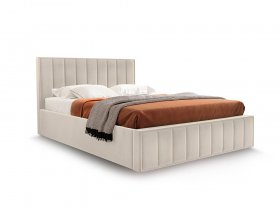 Кровать мягкая 1,6 Вена стандарт, вар.2 в Болотном - bolotnoe.mebel-nsk.ru | фото
