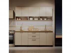 Кухонный гарнитур Орма 2,0м в Болотном - bolotnoe.mebel-nsk.ru | фото