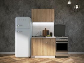 Кухонный гарнитур Ронда 1,0 м в Болотном - bolotnoe.mebel-nsk.ru | фото