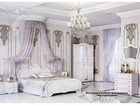 Модульная спальня «Филадельфия» в Болотном - bolotnoe.mebel-nsk.ru | фото