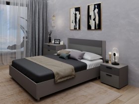 Модульная спальня Лион в Болотном - bolotnoe.mebel-nsk.ru | фото