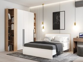 Модульная спальня Ренн в Болотном - bolotnoe.mebel-nsk.ru | фото