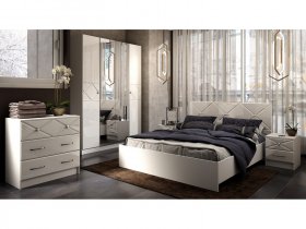 Модульная спальня Севиль в Болотном - bolotnoe.mebel-nsk.ru | фото