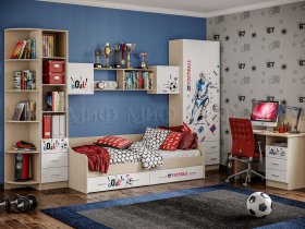 Модульная спальня Вега NEW Boy в Болотном - bolotnoe.mebel-nsk.ru | фото