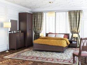 Модульная спальня Верди в Болотном - bolotnoe.mebel-nsk.ru | фото