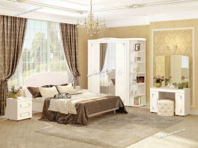 Модульная спальня Версаль (Витра) в Болотном - bolotnoe.mebel-nsk.ru | фото