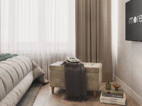 Пуф Чарли-2 (капучино) в Болотном - bolotnoe.mebel-nsk.ru | фото