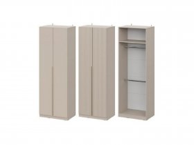 Шкаф ШК-75 Эккервуд (меланж) в Болотном - bolotnoe.mebel-nsk.ru | фото