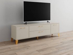 Тумба под ТВ Парус-13 (кашемир) в Болотном - bolotnoe.mebel-nsk.ru | фото